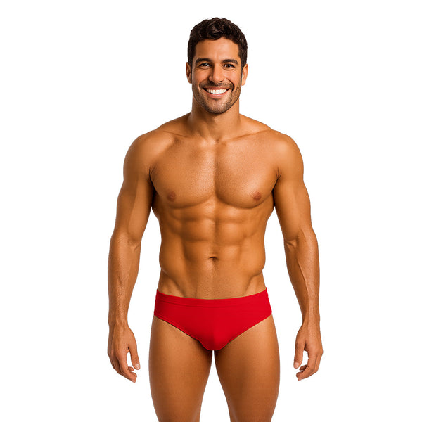 Pantaloneta clavadista Rojo