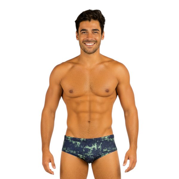 Pantaloneta sunga Pixel Green