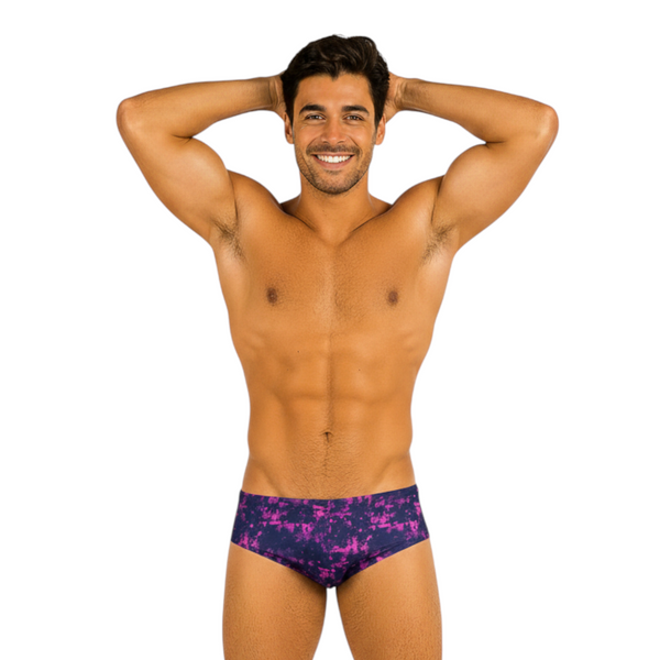 Pantaloneta sunga Pixel Fucsia