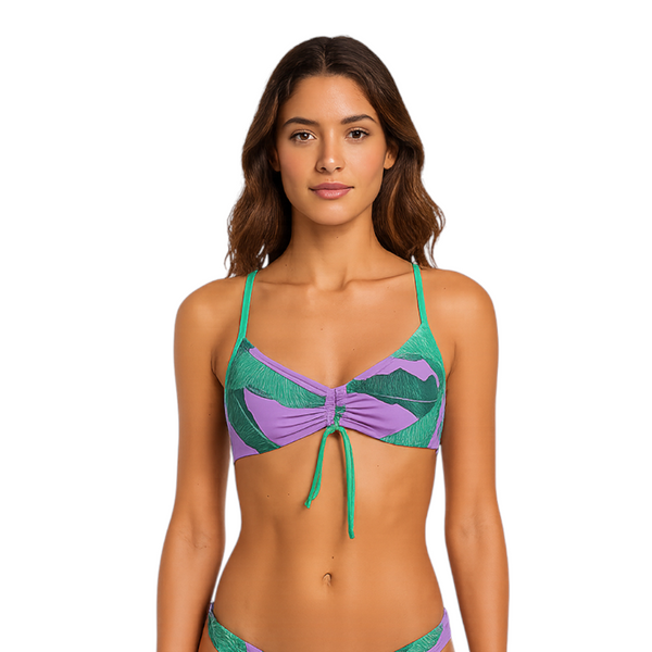 Top deportivo Uraba lila