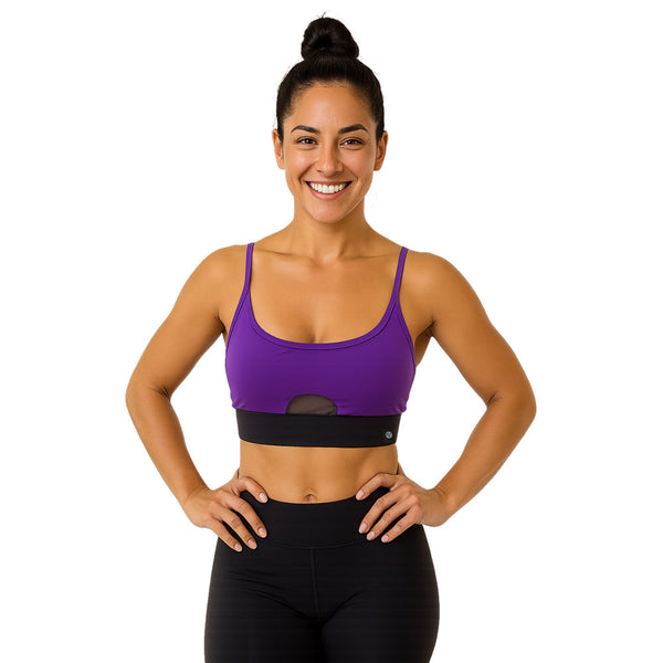 Top Deportivo Vibe Violeta