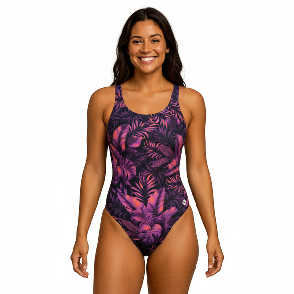 Vestido de baño entero cargadera Tropic flow Sunset