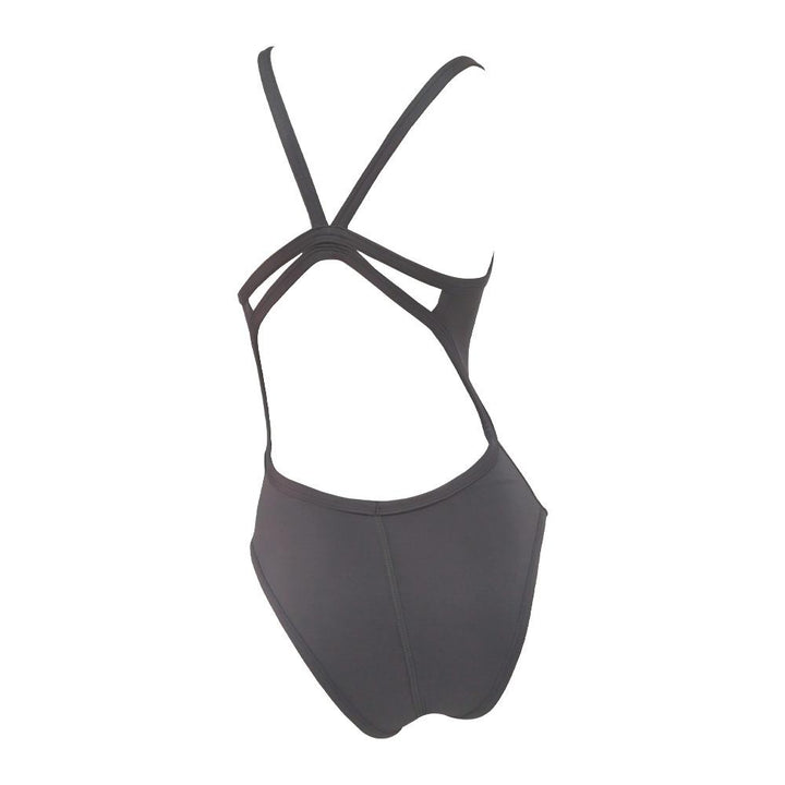 Vestido de baño entero tiras Plata