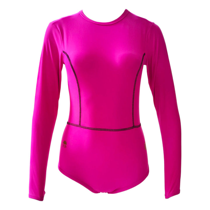 Vestido de baño Manga Larga Magenta