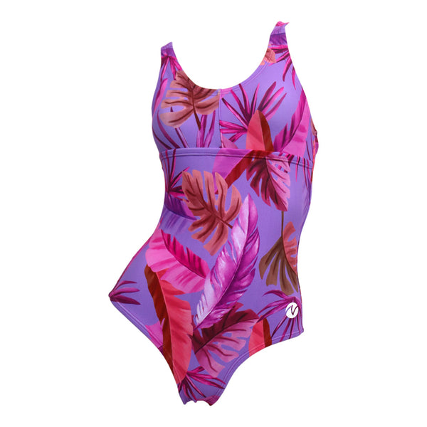 Vestido de baño enterizo selva rosa